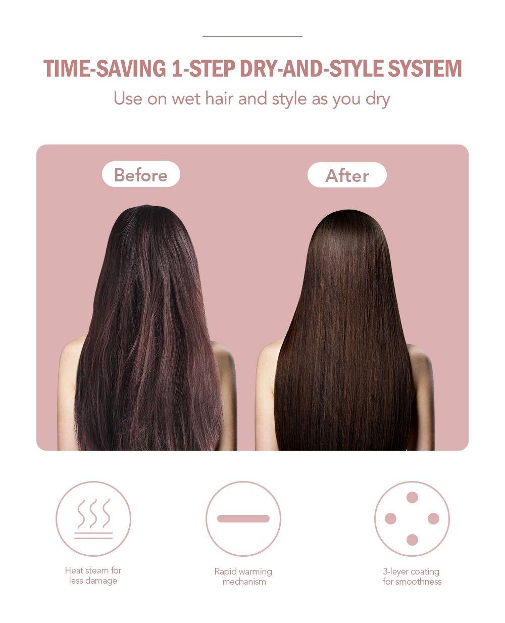 Hot Hair brush 3 in 1