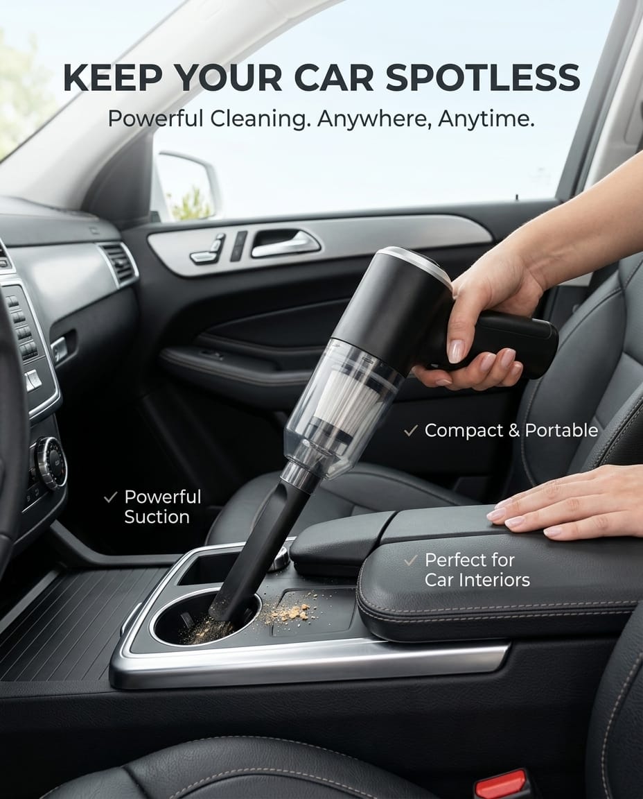 Mini Portable Vacuum Cleaner