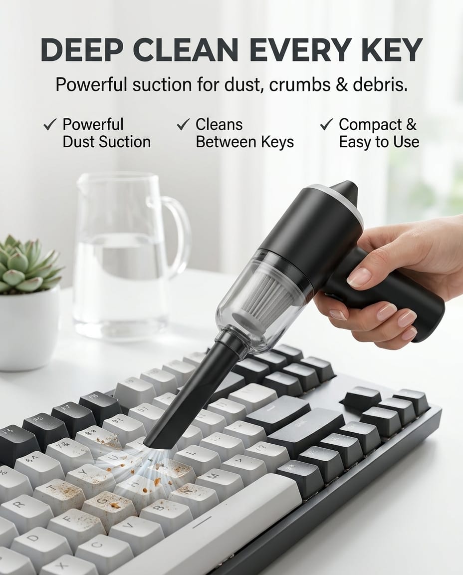 Mini Portable Vacuum Cleaner